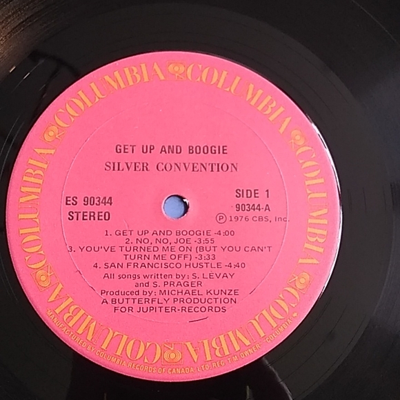 Silver Convention - Get Up and Boogie! LP - Picture 3 of 4